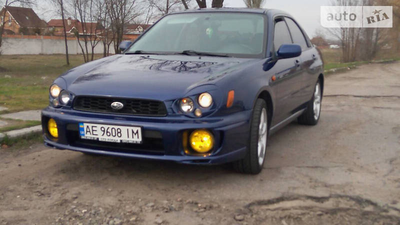 Subaru Impreza 2002 года