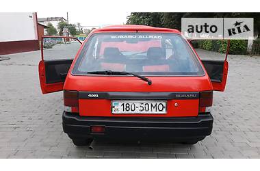 Хэтчбек Subaru Justy 1989 в Черновцах