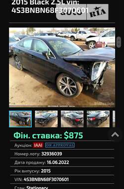 Седан Subaru Legacy 2015 в Виннице