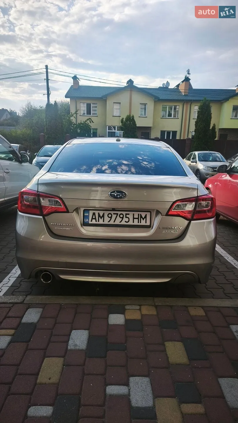 2014 Subaru Legacy - мініатюра 3