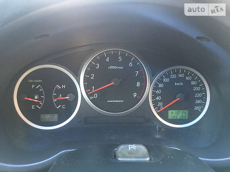 Седан Subaru WRX 2005 в Дніпрі