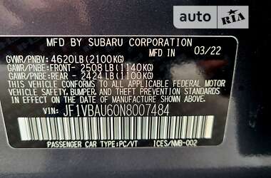 Седан Subaru WRX 2022 в Днепре