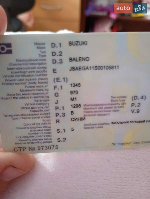 Хэтчбек Suzuki Baleno 1995 в Ирпене