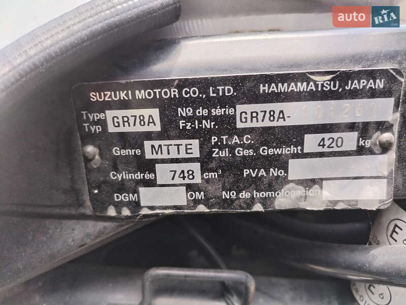 Мотоцикл Классік Suzuki GSX-750 1999 в Луцьку