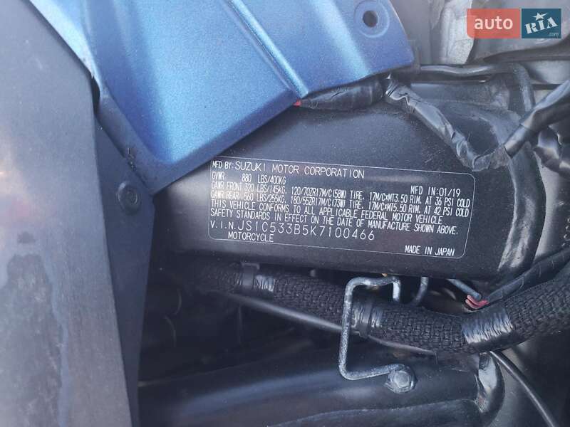 Спортбайк Suzuki GSX-S 750 2019 в Львове фото 9 Спортбайк Suzuki GSX-S 750 2019 в Львове