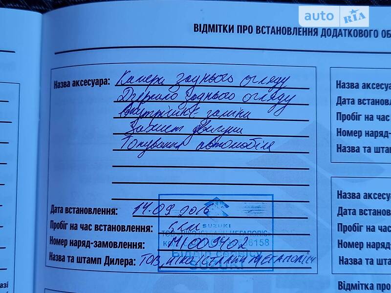 Хэтчбек Suzuki SX4 2016 в Киеве