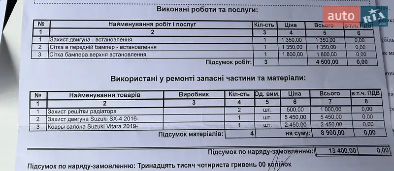 Внедорожник / Кроссовер Suzuki Vitara 2024 в Киеве документ 4 фото Внедорожник / Кроссовер Suzuki Vitara 2024 в Киеве документ