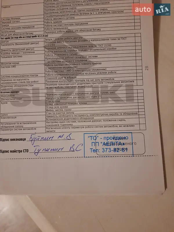 Внедорожник / Кроссовер Suzuki Vitara 2021 в Днепре документ