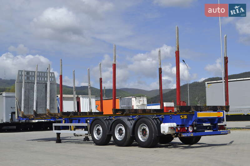 Лісовоз / Сортиментовоз - напівпричіп Svan NSH-39 2014 в Хусті фото Лісовоз / Сортиментовоз - напівпричіп Svan NSH-39 2014 в Хусті