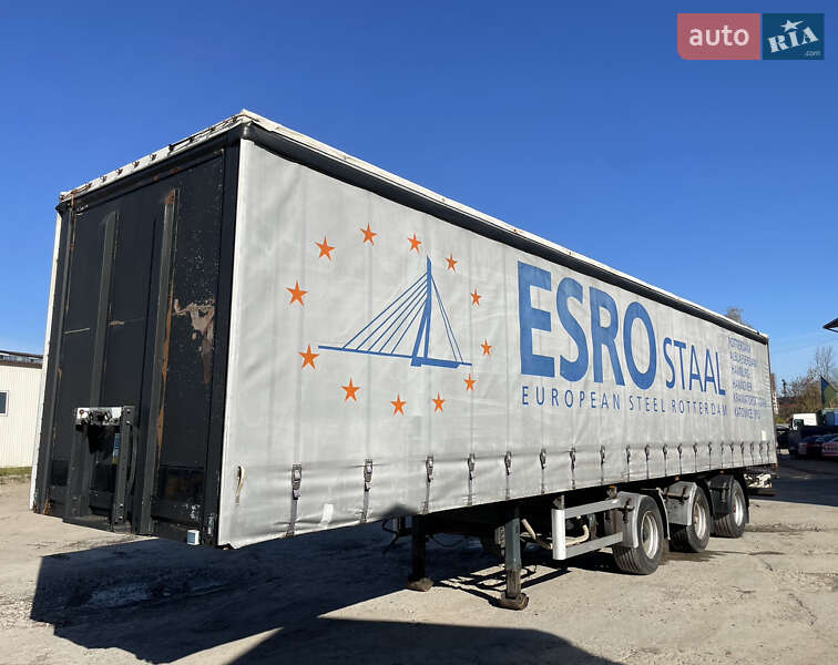 Тентованный борт (штора) - полуприцеп System Trailers TKS 24 2005 в Львове фото 2 Тентованный борт (штора) - полуприцеп System Trailers TKS 24 2005 в Львове