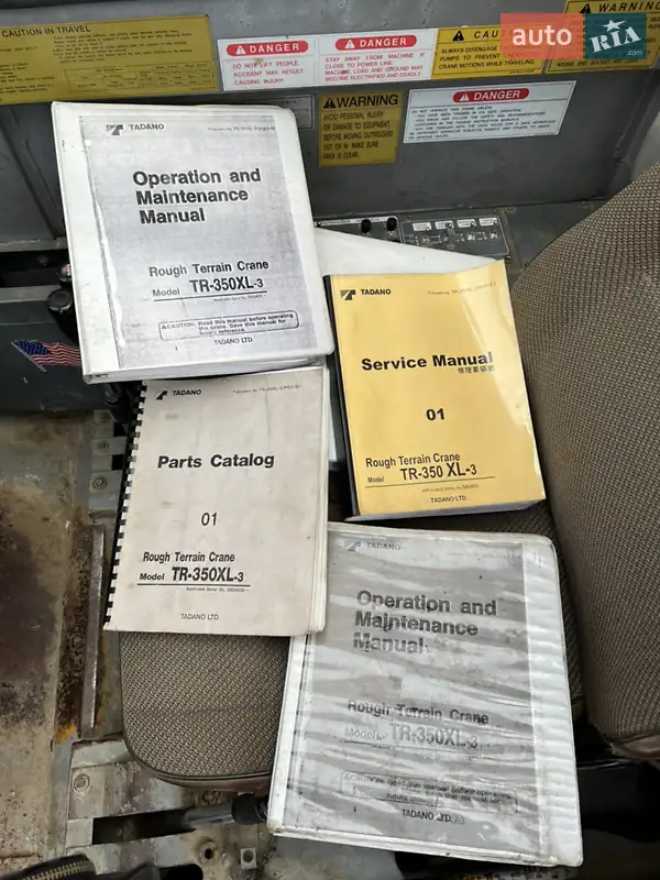 Автокран Tadano TR 1999 в Черноморске документ 2 фото Автокран Tadano TR 1999 в Черноморске документ