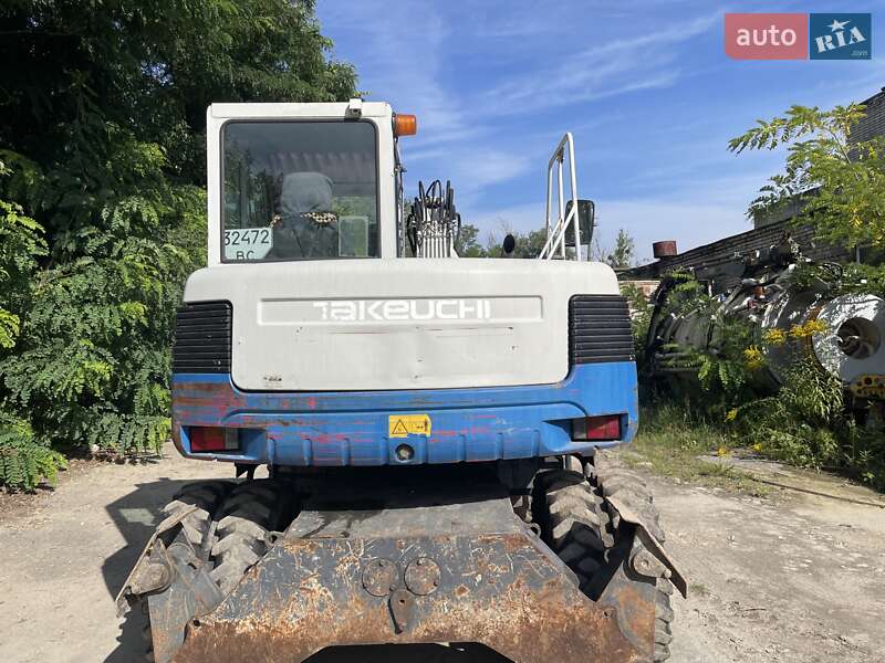 Колесный экскаватор Takeuchi TB 2007 в Львове фото 3 Колесный экскаватор Takeuchi TB 2007 в Львове