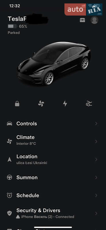 Седан Tesla Model 3 2019 в Шептицькому