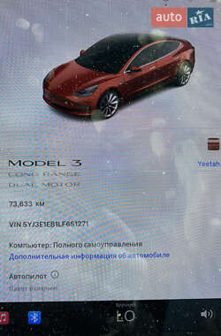 Седан Tesla Model 3 2020 в 
