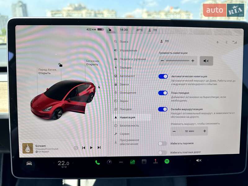 Седан Tesla Model 3 2021 в Киеве