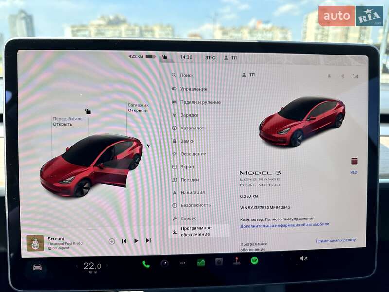 Седан Tesla Model 3 2021 в Киеве