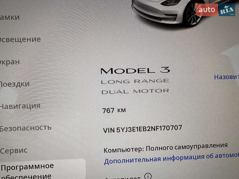 Седан Tesla Model 3 2022 в Ровно фото 66 Седан Tesla Model 3 2022 в Ровно