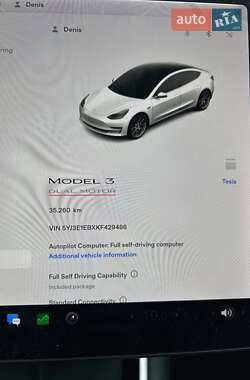 Седан Tesla Model 3 2019 в Киеве