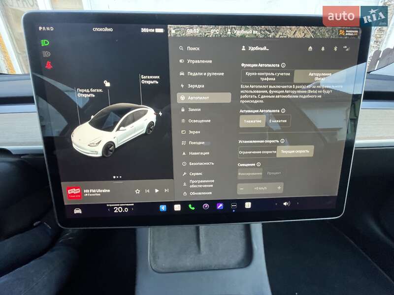 Седан Tesla Model 3 2022 в Івано-Франківську