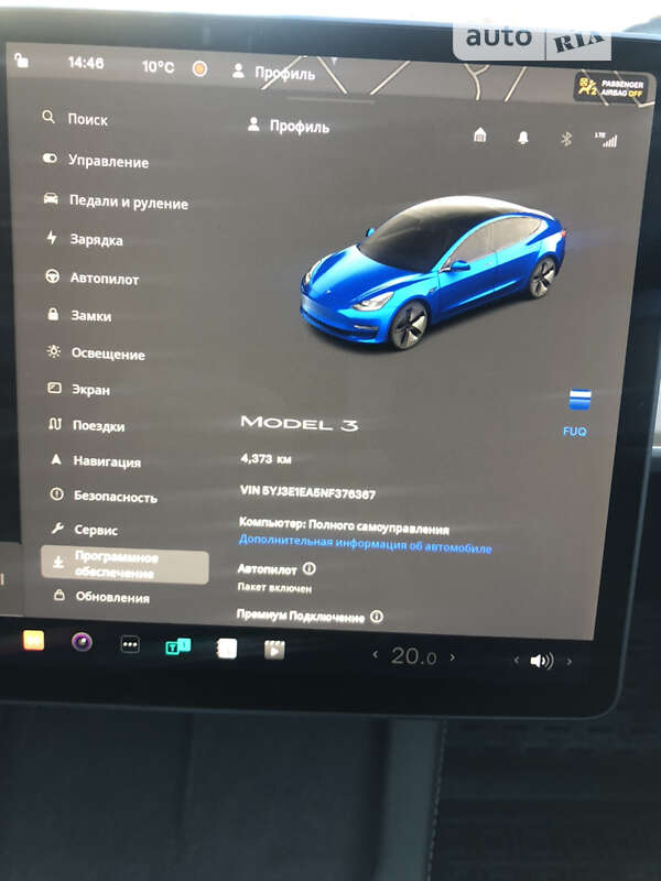 Седан Tesla Model 3 2022 в Одесі фото 31 Седан Tesla Model 3 2022 в Одесі