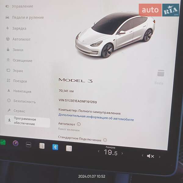 Седан Tesla Model 3 2022 в Одесі