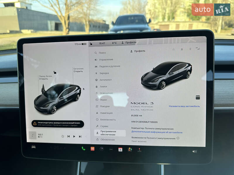 Седан Tesla Model 3 2020 в Николаеве