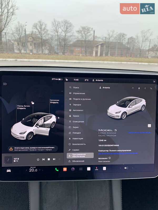 Седан Tesla Model 3 2021 в Харкові