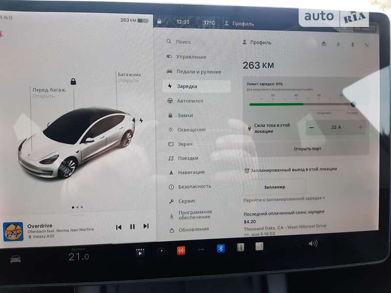 Седан Tesla Model 3 2022 в Дніпрі