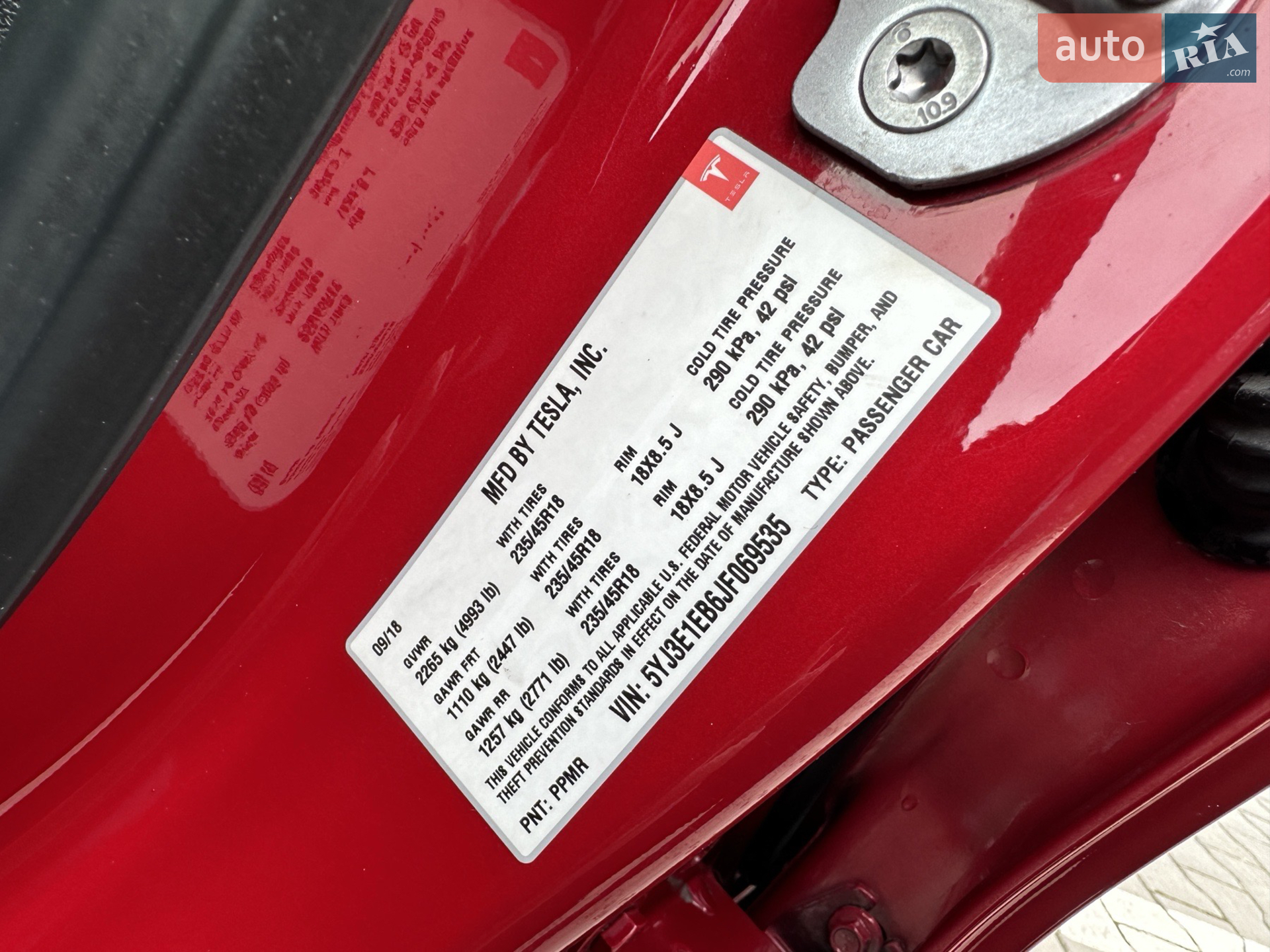 2018 Tesla Model 3 - мініатюра 22