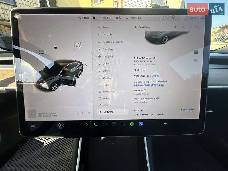 Седан Tesla Model 3 2019 в Києві