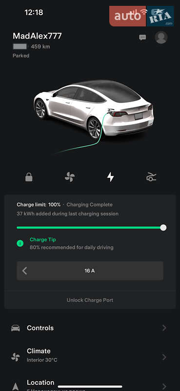 Седан Tesla Model 3 2018 в Днепре