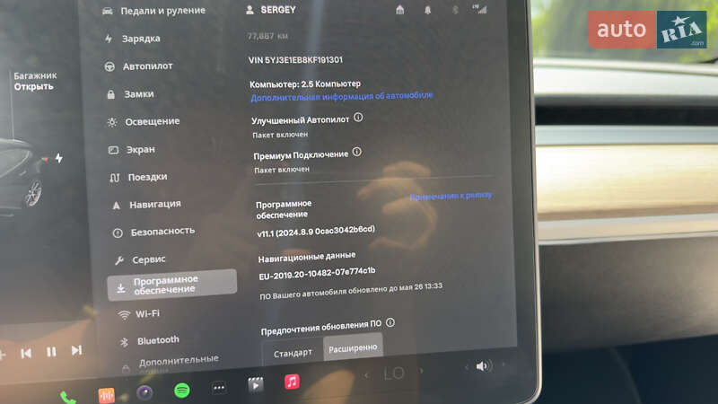 Седан Tesla Model 3 2019 в Славянске