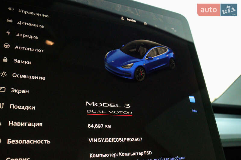 Седан Tesla Model 3 2019 в Киеве