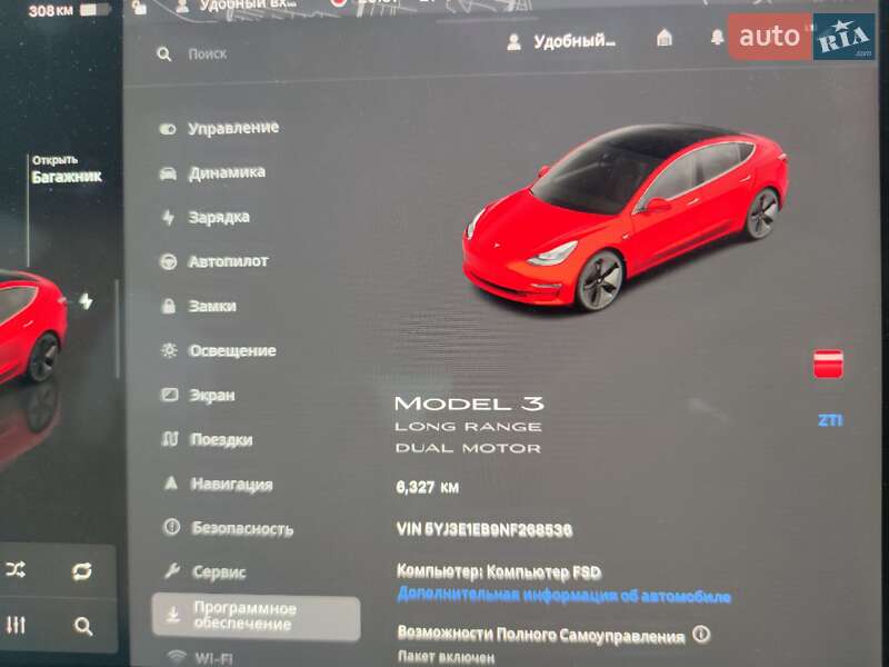 Седан Tesla Model 3 2022 в Киеве