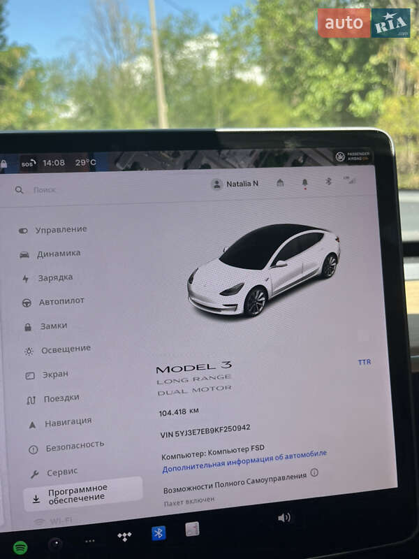 Седан Tesla Model 3 2019 в Запорожье