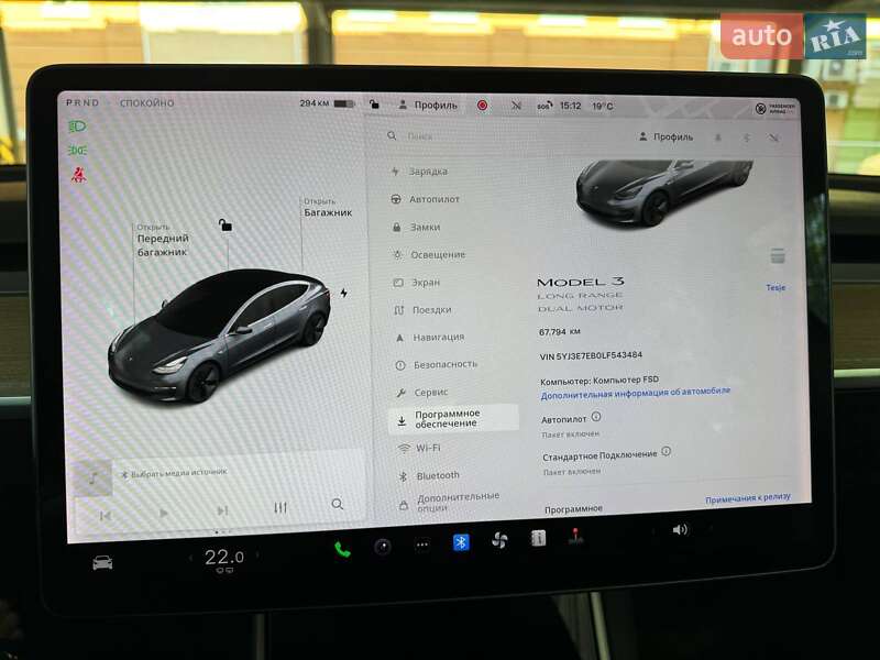 Седан Tesla Model 3 2019 в Киеве