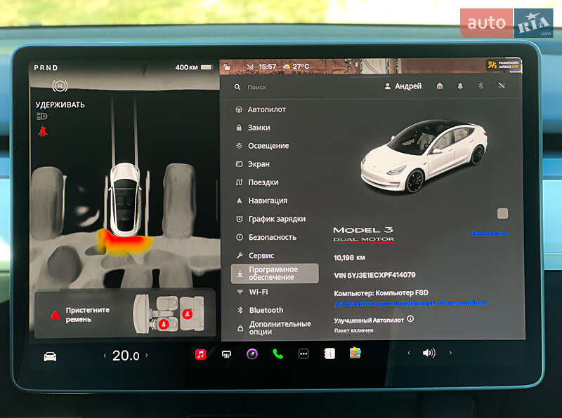 Седан Tesla Model 3 2022 в Вінниці
