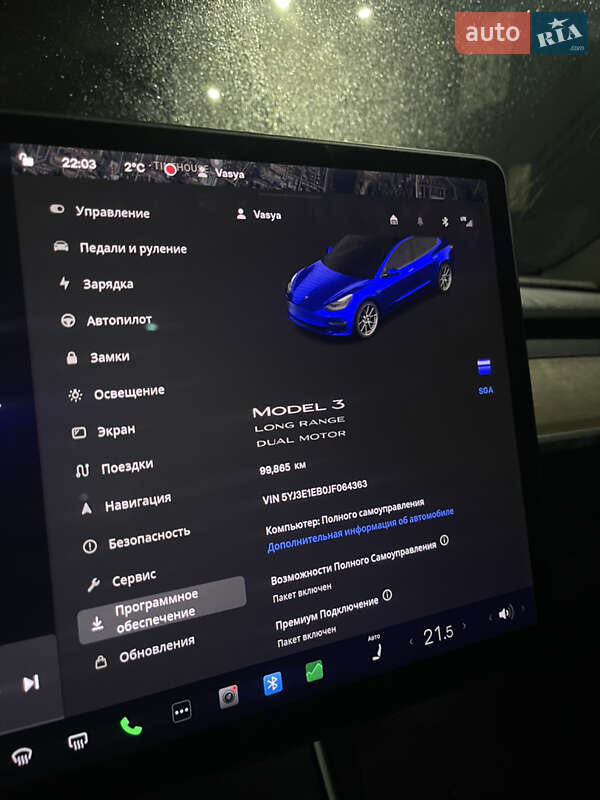 Седан Tesla Model 3 2018 в Черновцах