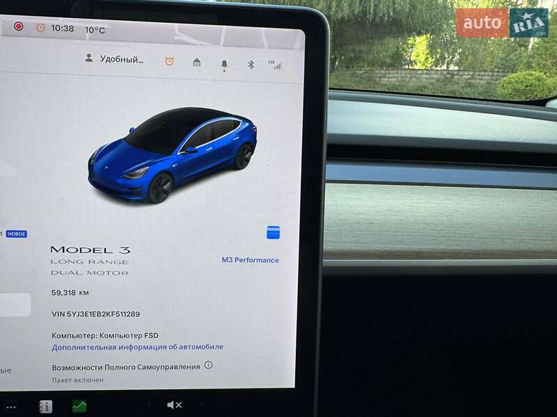 Седан Tesla Model 3 2019 в Киеве