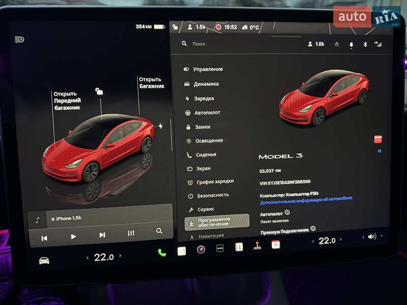 Седан Tesla Model 3 2022 в Днепре