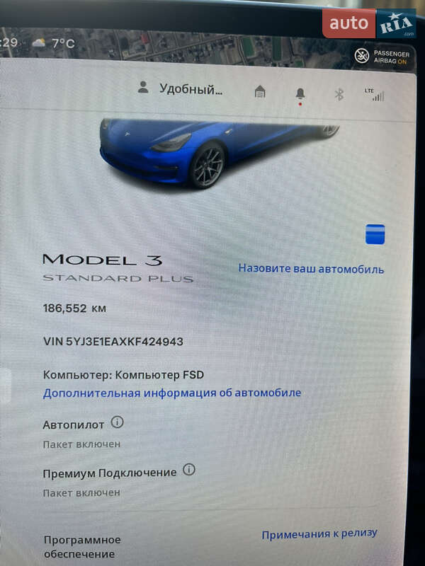 Седан Tesla Model 3 2019 в Камені-Каширському
