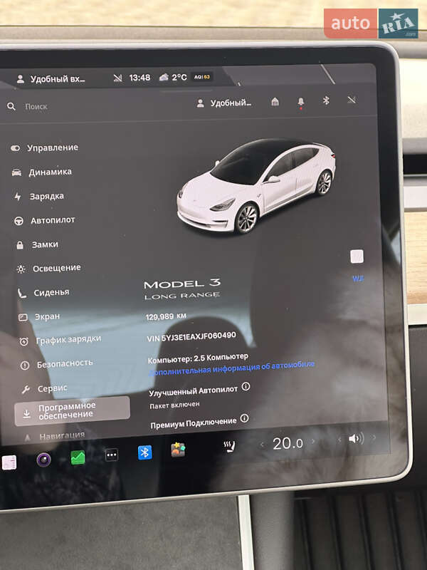 Седан Tesla Model 3 2018 в Запоріжжі