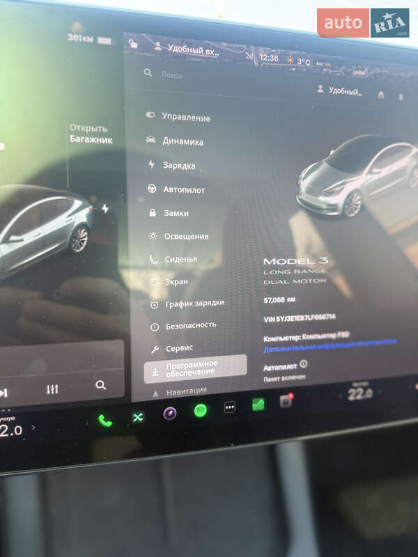 Седан Tesla Model 3 2020 в Днепре