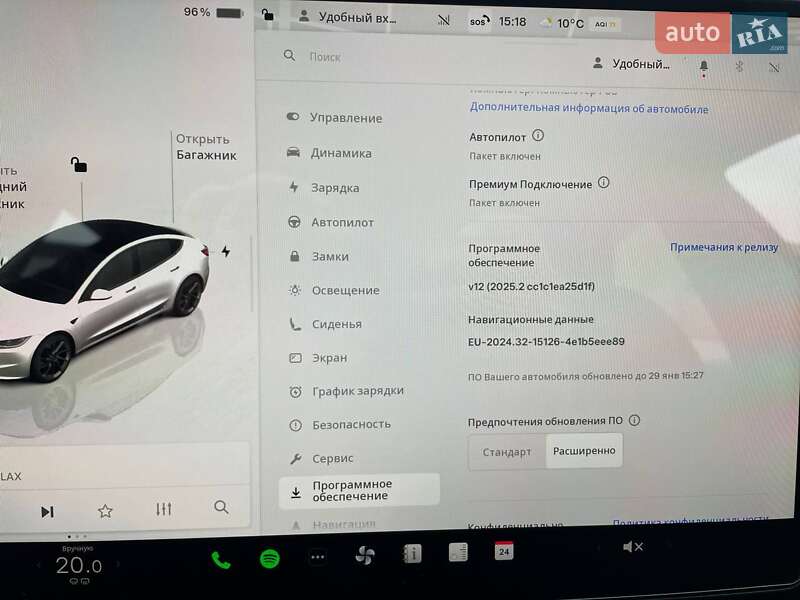 Седан Tesla Model 3 2024 в Киеве