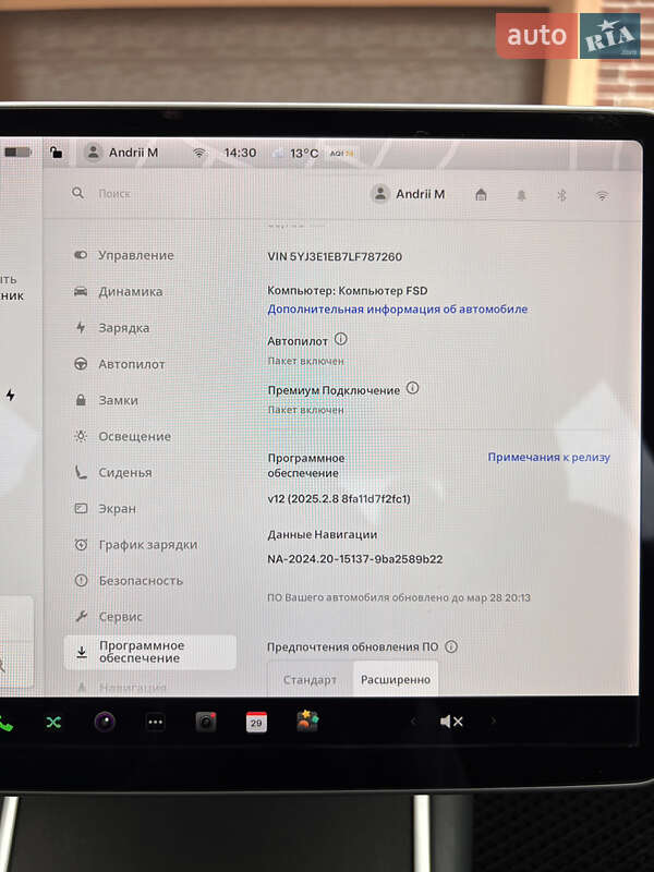 Седан Tesla Model 3 2020 в Черновцах