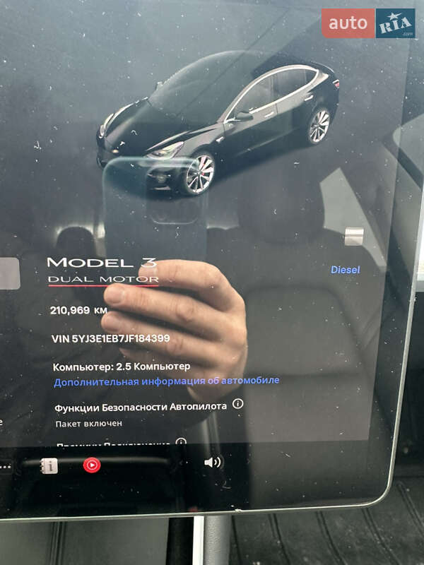 Седан Tesla Model 3 2018 в Днепре