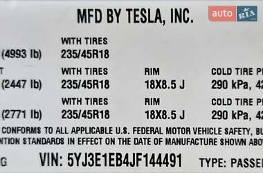 Седан Tesla Model 3 2018 в 
