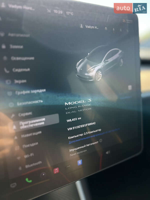 Седан Tesla Model 3 2018 в Днепре