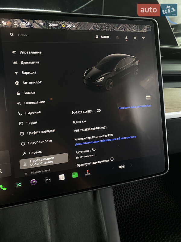 Седан Tesla Model 3 2023 в Тальном