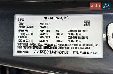 Седан Tesla Model 3 2023 в 